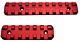 CTM CNC Upper & Lower Picatinny Rail Set for AAP-01 - Red