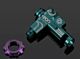 GATE EON Hop-Up Chamber - Cyan Chamber / Violet Rotary Dial