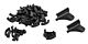 PPS Picatinny 74pcs Rail Cover Kit w/ Hand Stop - Black