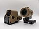 Rebel HHS Red/Green Holographic Hybrid Sight EXPS with G43 Magnifier - Dark Earth