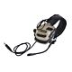 Earmor M32 Electronic Hearing Protector With Coms Tan