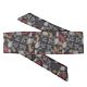 HK Hostilewear Headband - Skulls Tan/Red