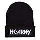 HK Blackout Beanie - Black/White