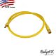 Balystik 8mm Deluxe Braided Line for HPA regulator US - Yellow/Dark Gold