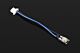 Gate Bolt-catch button with cable for TITAN II