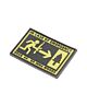 In Case of Emergency Rubber Patch