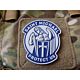 JTG Saint Michael Protect Us JTG 3D Rubber Patch - Light Blue