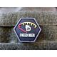 JTG I Need a Beer Hexagon 3D Rubber Patch