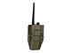 Kydex Customs Baofeng UV5R Radio Carrier (Extended Battery) - Olive Drab Molle Mount