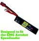 Rebel Battery - 600mAh Lipo 11.1V (PDW)  - Deans (fits the EMG Autobot)