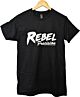 Rebel Classic Logo Black T-Shirt