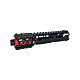 CTM AAP-01/C FUKU-2 CNC UPPER SET - Short Cutout version V2 - Black/Red