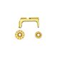 CTM FUKU-2 Frame CNC Magazine Release Set - Gold (AAP-01/C)