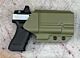 Deadly Customs DC4 Signature Surefire Kydex Holster - Green
