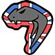 VIPER Rubber Logo Patch - Patriot