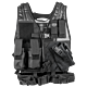 Valken Crossdraw Vest-Black-Youth