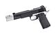 Vorsk VP-X Gas Blowback Pistol - Black/Chrome