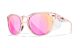 Wiley X COVERT - Gloss Crystal Blush Frame - CAPTIVATE Polarized Rose Gold Mirror Lens