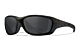 Wiley X Gravity - Matte Black Frame - CAPTIVATE Polarized Grey Lens