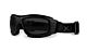 Wiley X Lynx Folding Eye Protection (Grey/Clear Lenses) - Black