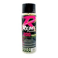 Rebel Precision 6mm Tracer BBs 3300ct Bottle - 0.2g