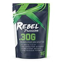 Rebel Precision 6mm BBs 1kg Bag - 0.30g
