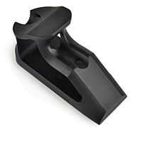 Rebel CNC Keymod Short Angled Skeleton Grip - Black