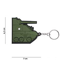 Fostex WWII Sherman Tank PVC Keychain/Keyring