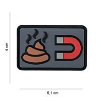 101 Shit Magnet 3D PVC Patch
