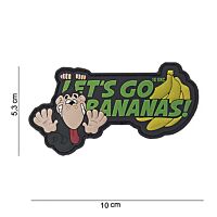 101 Let's Go Bananas 3D PVC Patch