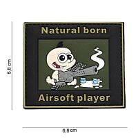 101 Natural Born 3D PVC Patch