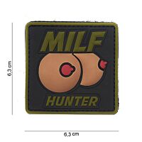 101 Milf Hunter 3D PVC Patch - Green