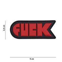 101 F*CK 3D PVC Patch - Red