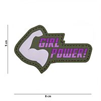 101 Girl Power! 3D PVC Patch