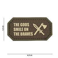 101 The Gods Smile on the Braves 3D PVC Patch