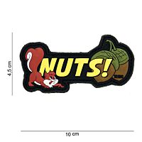 101 Nuts! Full Colour 3D PVC Patch