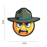 101 Drill Sergeant Emoji 3D PVC Patch