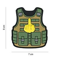 101 Tactical Vest Finger 3D PVC Patch