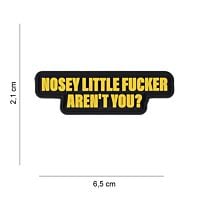 101 Nosey Little Fucker 3D PVC Patch