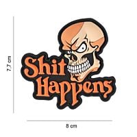 101 Shit Happens 3D PVC Patch