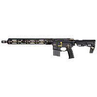 Tokyo Marui MTR-16 G Edition Gas Blowback MWS Rifle - Black/Gold