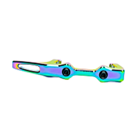 CTM AAP-01/C7075 Advanced Extremely Light Handle - Electroplated Chameleon 