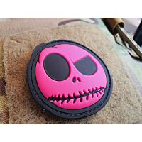 JTG Big Nightmare Smile 3D Rubber Patch - Pink