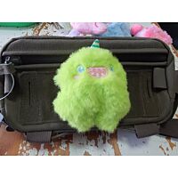 JTG Monster Unicorn Plush Patch (Velcro Backed) - Green