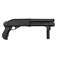 Golden Eagle M870 Gas Pump Action Shotgun Replica - Black
