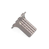 Rebel Aluminium KeyMod/M-Rail Barrier Hand Stop - Dark Earth