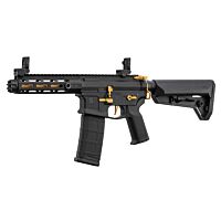 Lancer Tactical LT-32 Hellion 7" Gen 2 AEG Rifle Complete Pack - Black/Gold