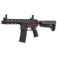 Lancer Tactical LT-32 Hellion 7" Gen 2 AEG Rifle Complete Pack - Black/Red