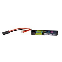 Rebel Battery - 1250mAh Lipo 11.1V 20C Stick - Mini Tamiya