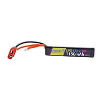 Rebel Battery - 1150mAh Lipo 11.1V 20C Stick - Deans